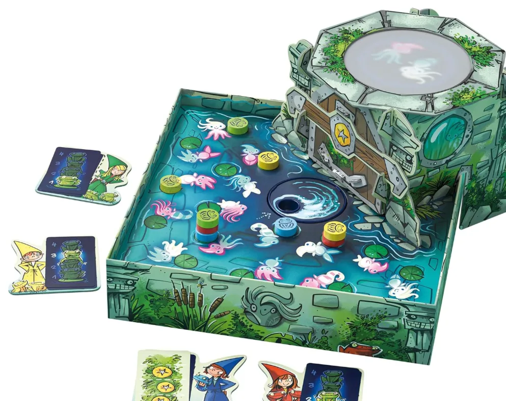 Der geheimnisvolle Brunnen: DREI Magier Spiel
