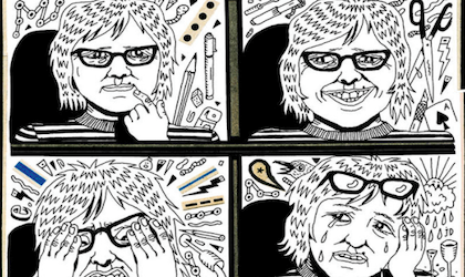 Julie Doucets allerschönste Comic Strips