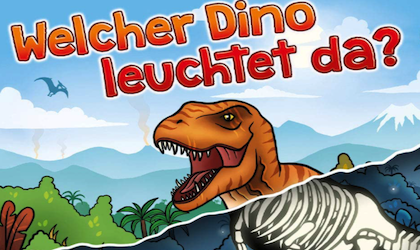 Welcher Dino leuchtet da?