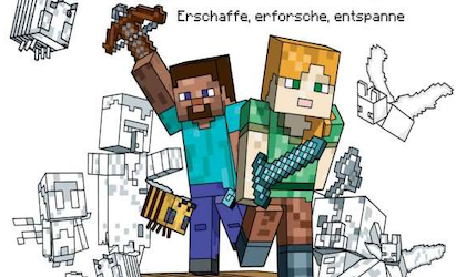 MINECRAFT - Das Ausmalbuch